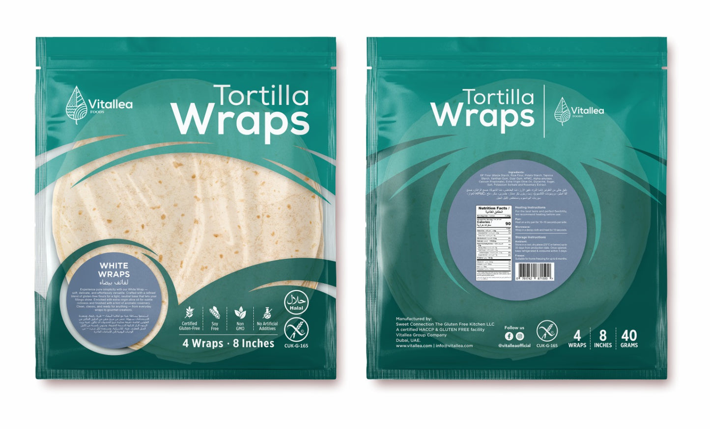 Vitallea White Wrap