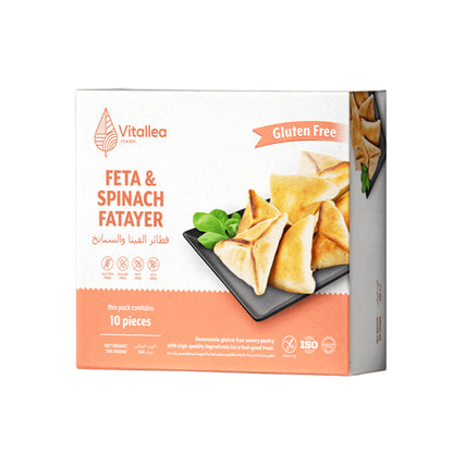 Vitallea Feta & Spinach Fatayer