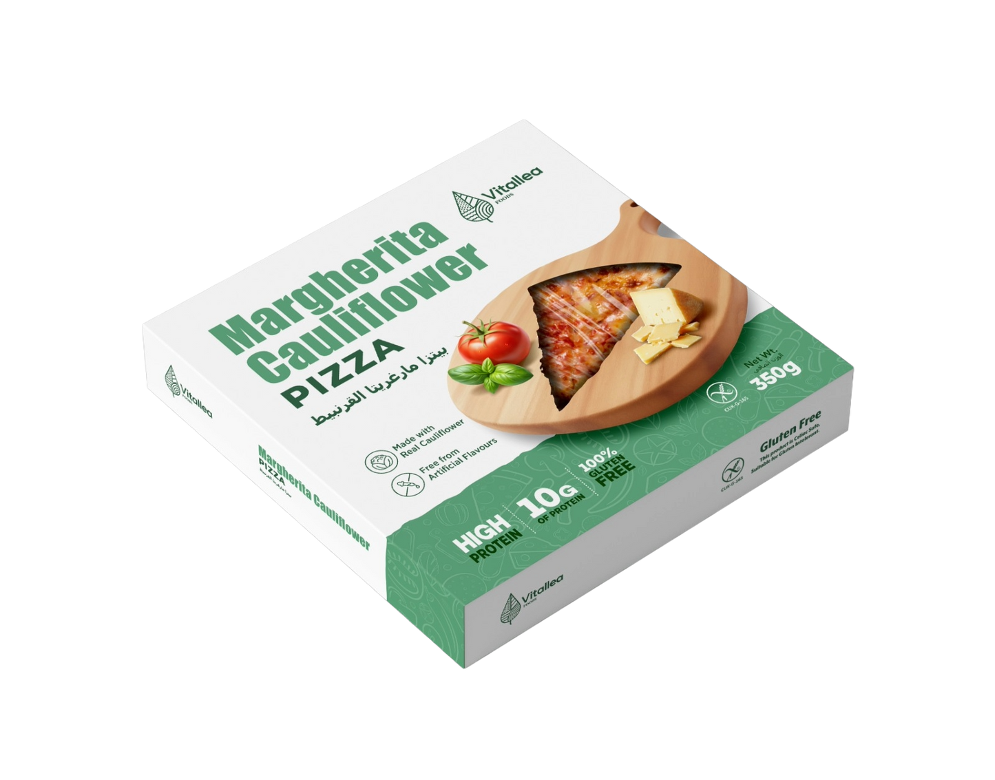 Vitallea Margarita Cauliflower Pizza