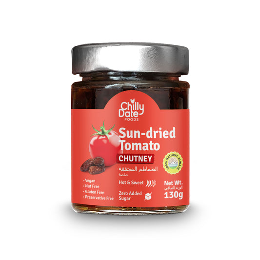 CHILLYDATE SUNDRIED TOMATO CHUTNEY - 130G
