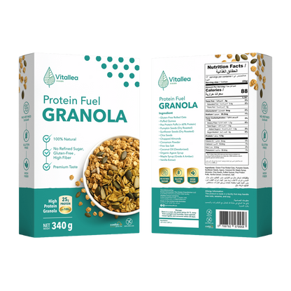 VITALLEA PROTEIN FUEL GRANOLA 340G (NEW)