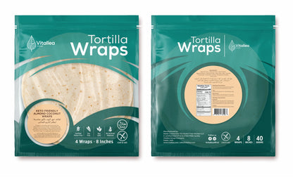 Vitallea Keto Friendly Almond Coconut Wrap