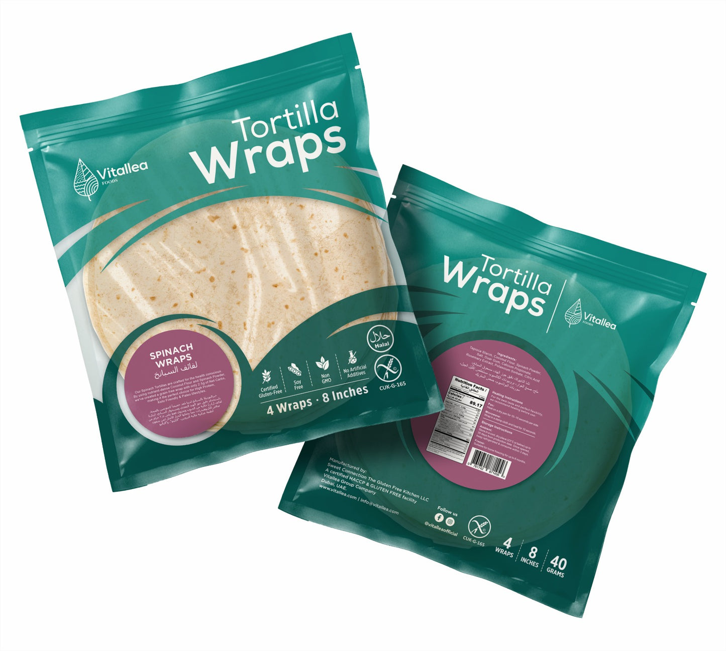 Vitallea Spinach Wrap