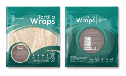 Vitallea Brown Wraps