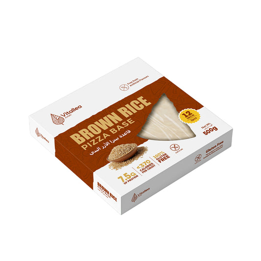 Vitallea Brown Rice Pizza Base