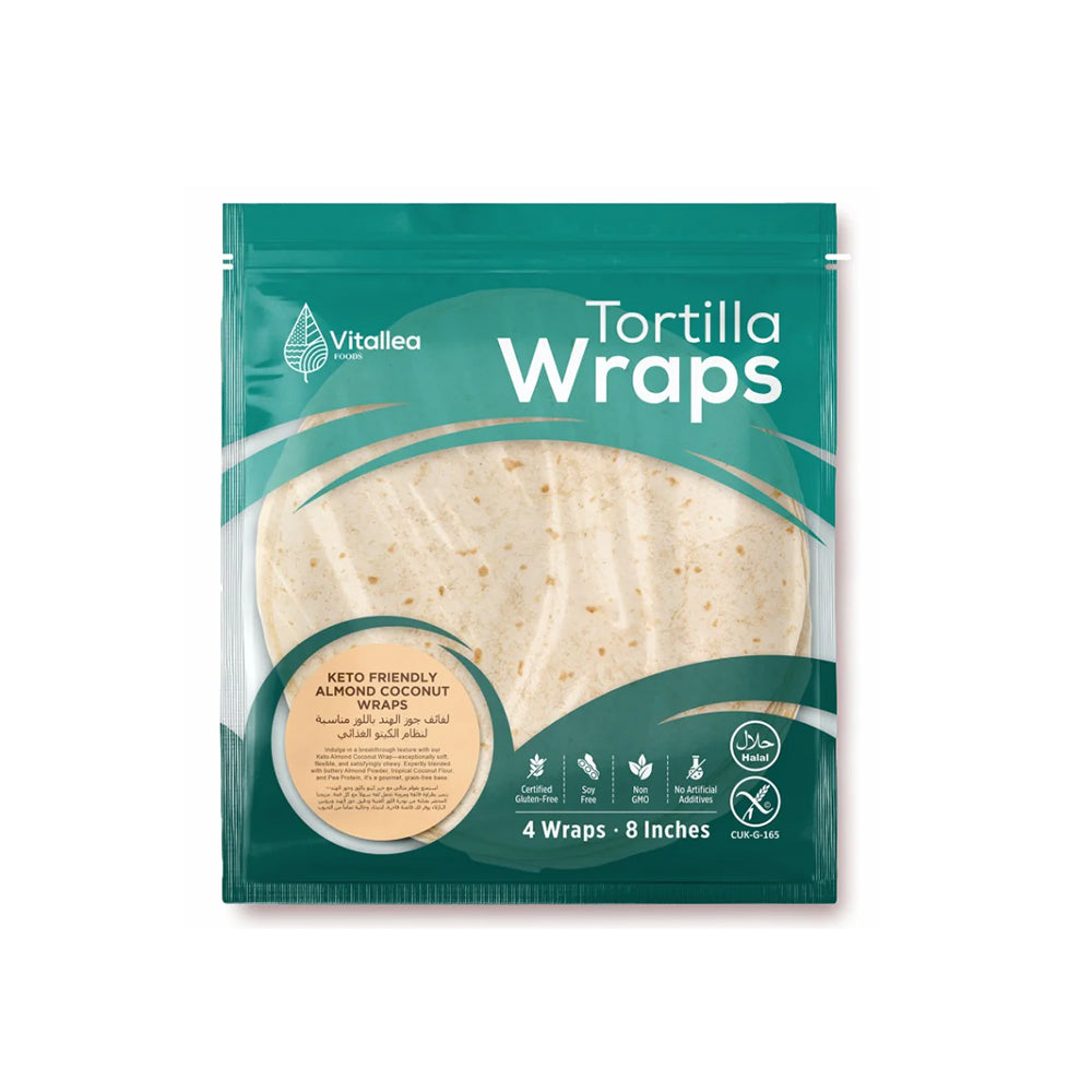 Vitallea Keto Friendly Almond Coconut Wrap